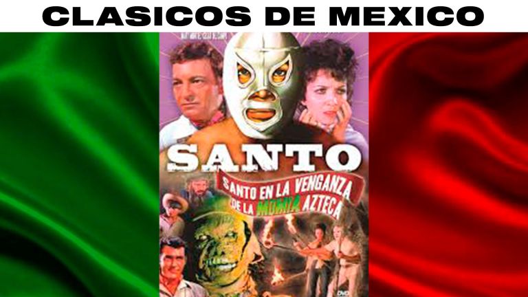 Santo en la venganza de LA MOMIA AZTECA